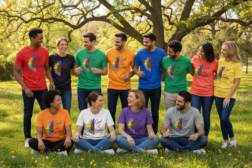 God Is My Sunshine 10 Color Group Shot